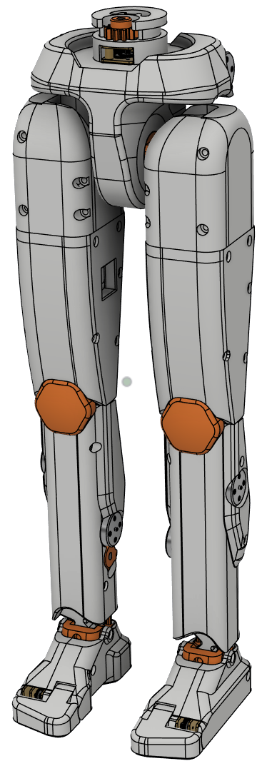 Project 30k Legs Assembly - Front View